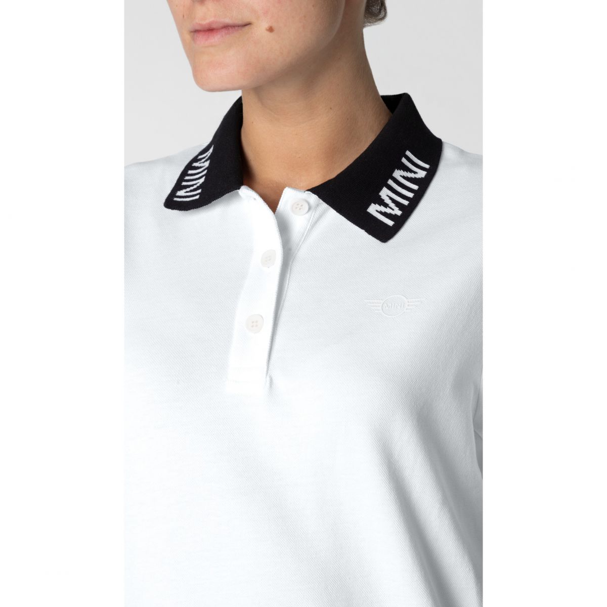 MINI 女Polo 白